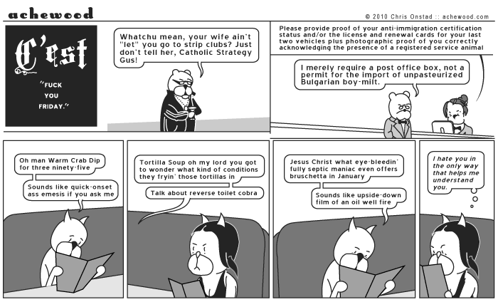 achewood January 8, 2010