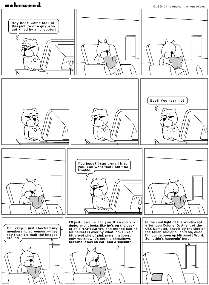 achewood January 10, 2006