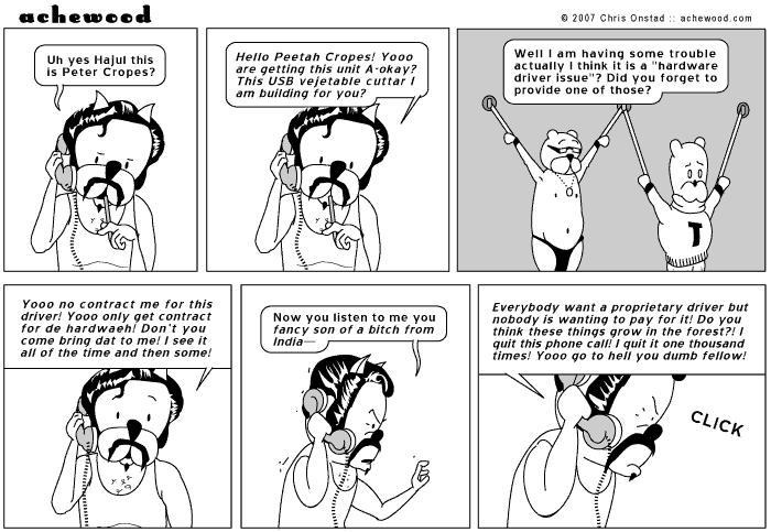 achewood January 15, 2007