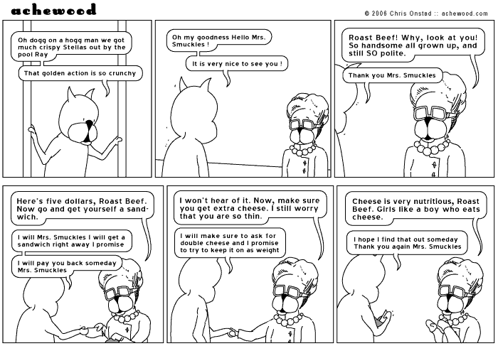 achewood January 20, 2006