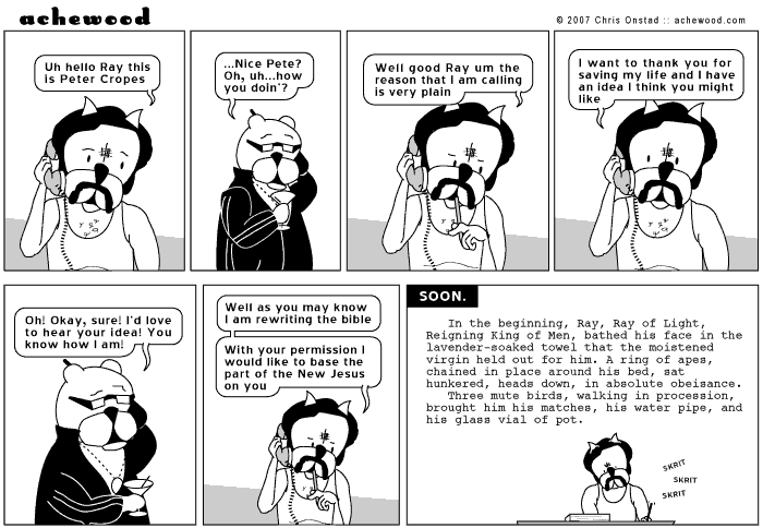 achewood January 22, 2007
