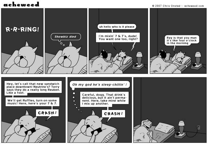achewood January 30, 2007