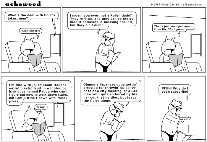 achewood February 6, 2007