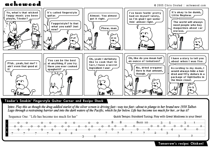 achewood February 7, 2005