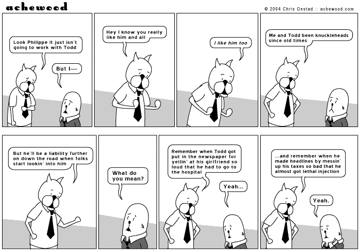 achewood February 10, 2004
