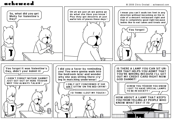 achewood February 14, 2008