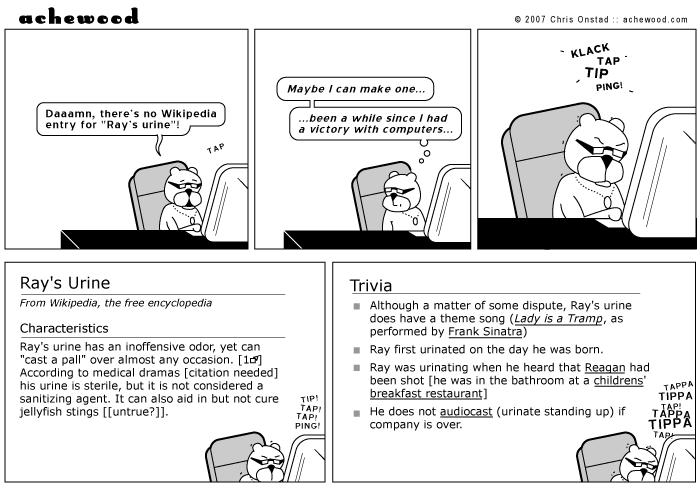 achewood February 15, 2007
