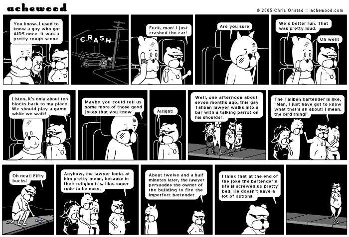 achewood February 16, 2005