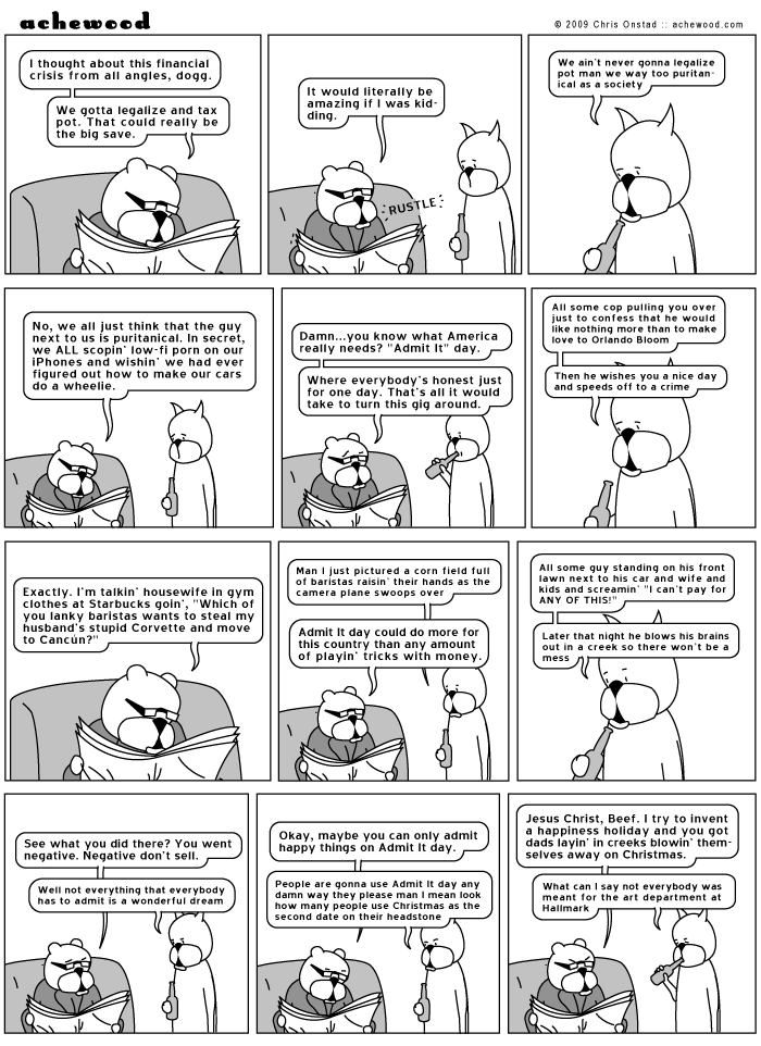 achewood February 24, 2009