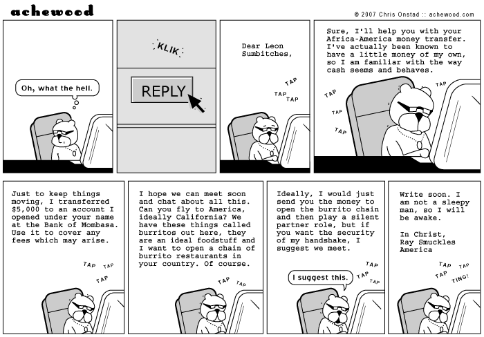achewood March 8, 2007