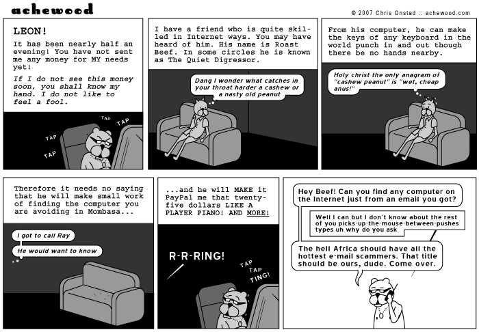 achewood March 13, 2007