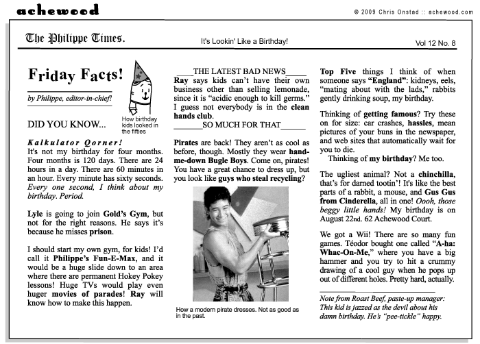 achewood April 10, 2009