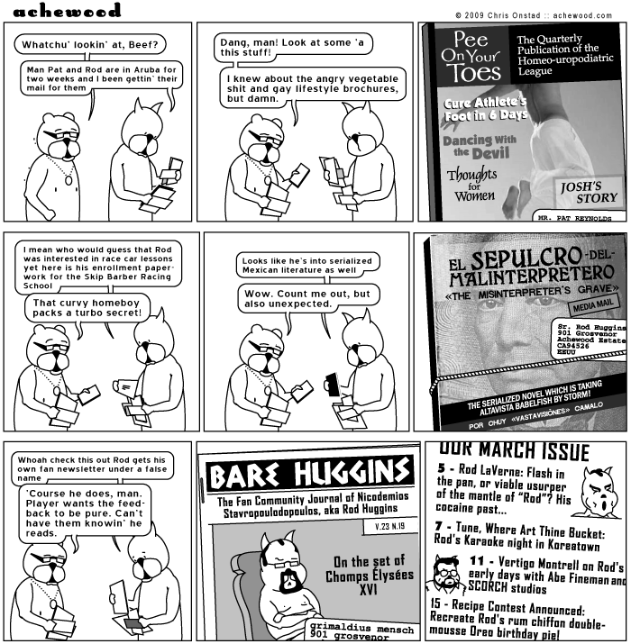 achewood April 26, 2009