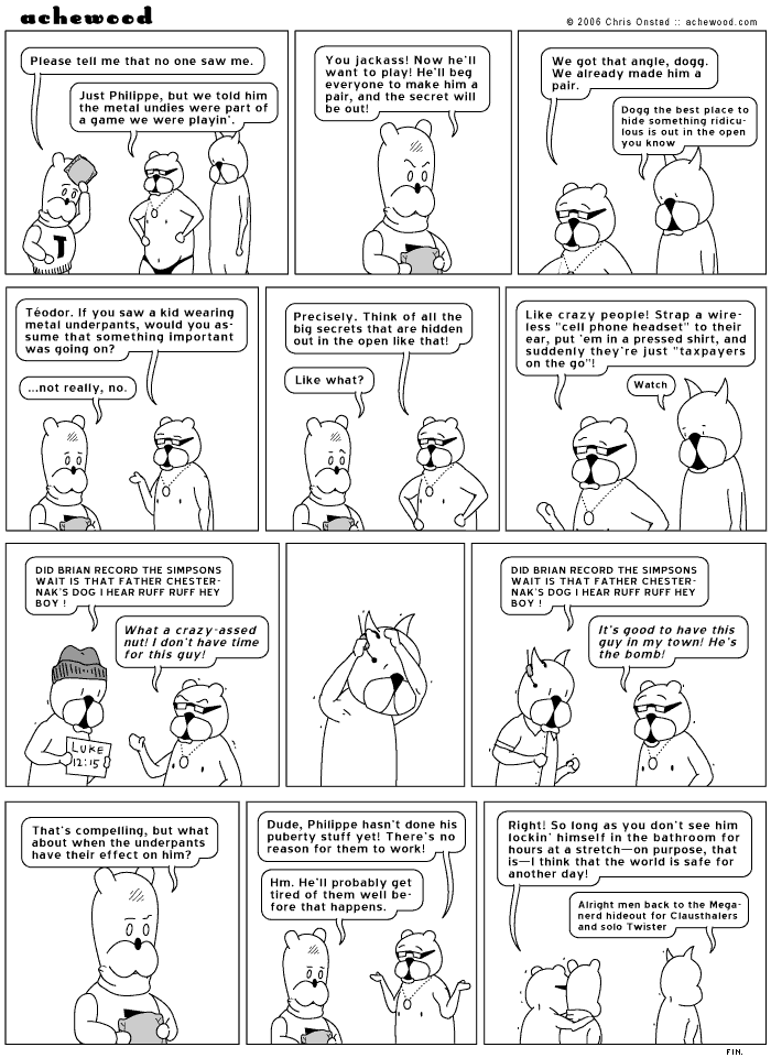 achewood June 7, 2006