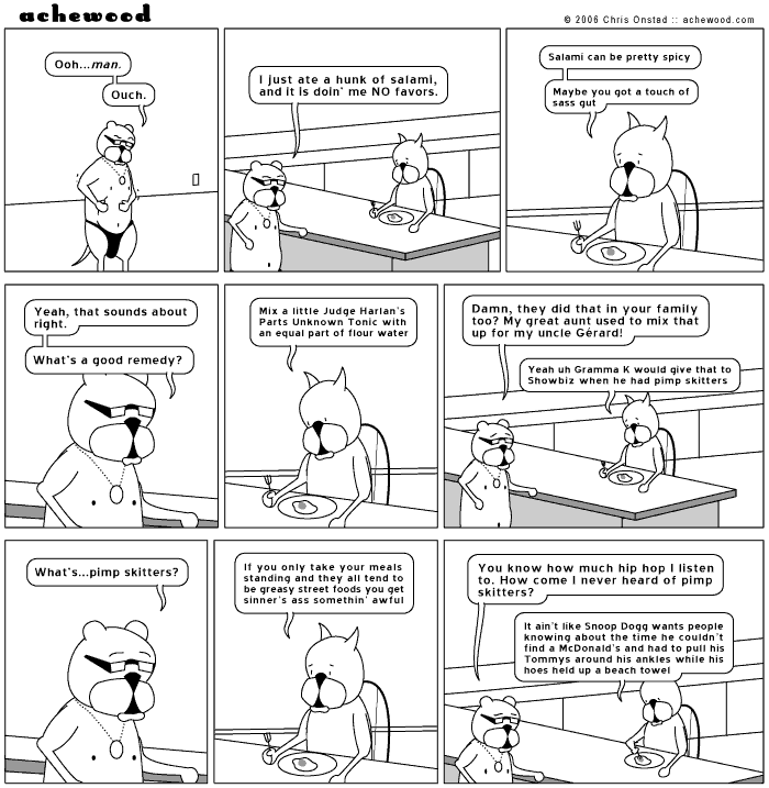 achewood July 3, 2006