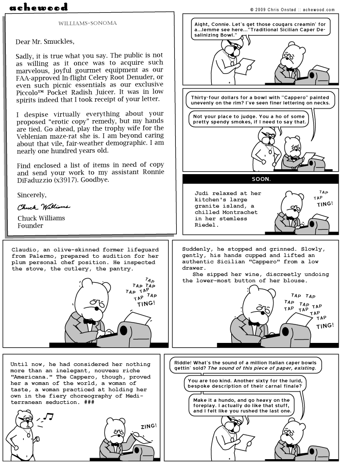 achewood July 8, 2009