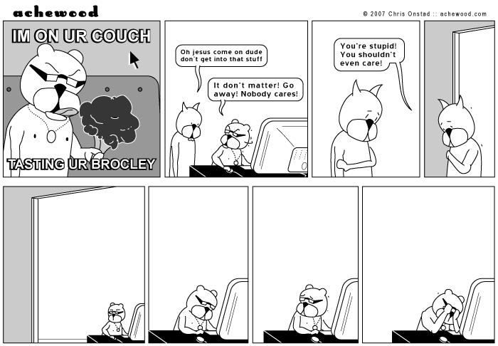 achewood July 9, 2007