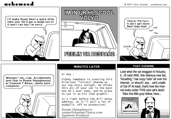 achewood July 10, 2007
