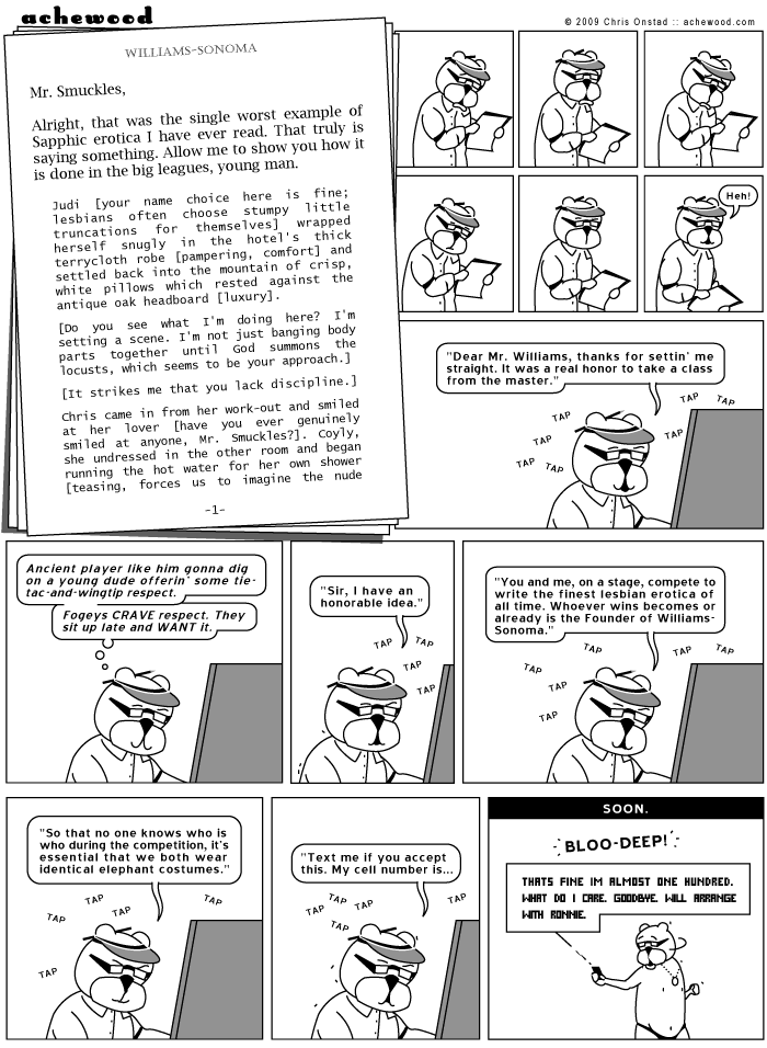 achewood July 16, 2009