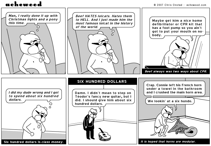 achewood July 18, 2007