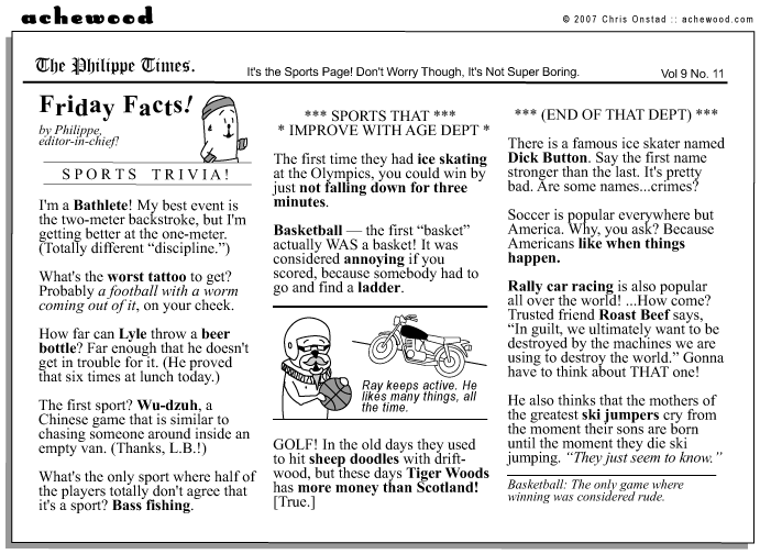 achewood July 20, 2007