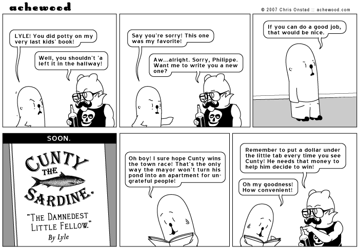 achewood July 26, 2007