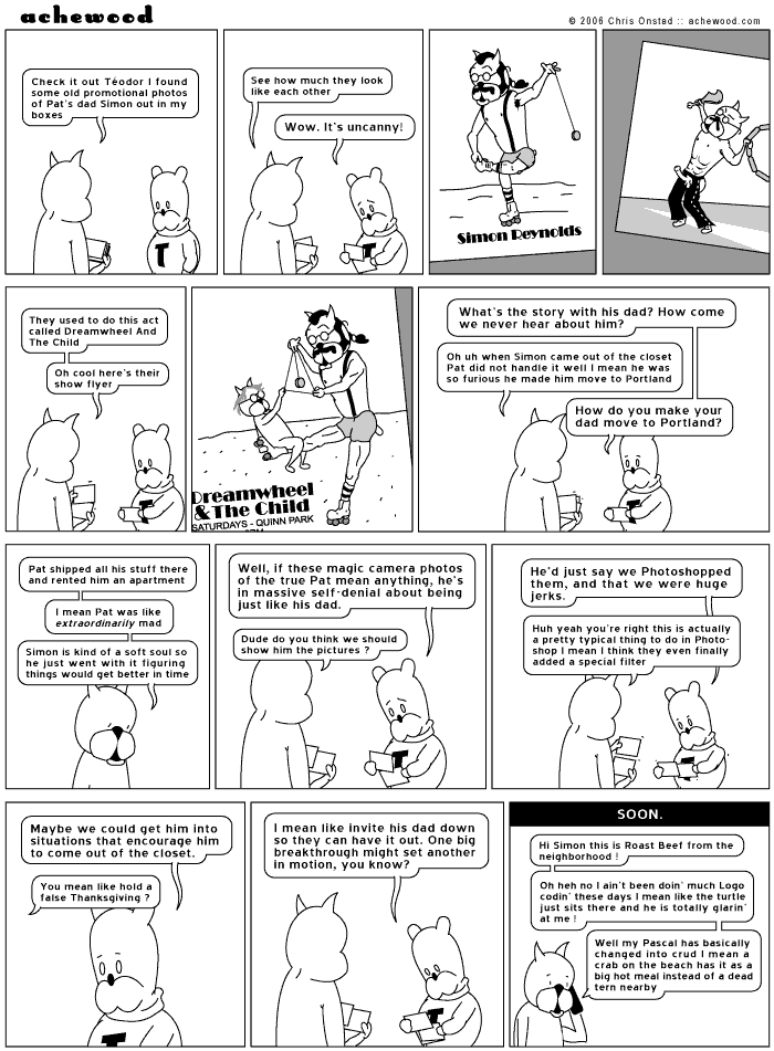 achewood August 2, 2006