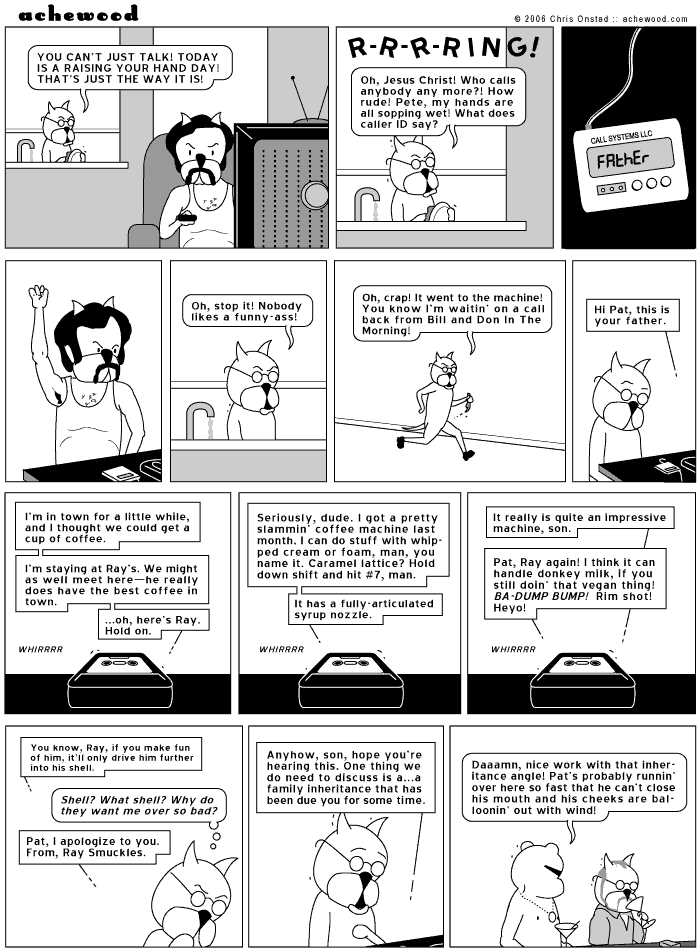 achewood August 9, 2006