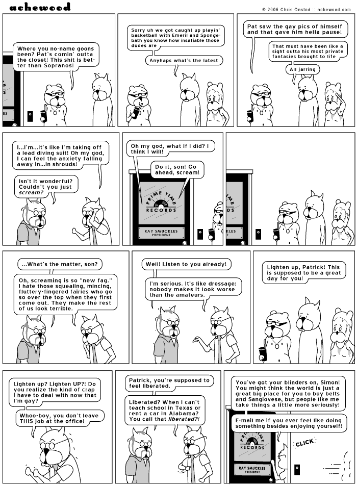 achewood August 14, 2006