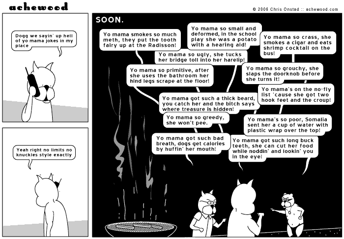 achewood August 29, 2006
