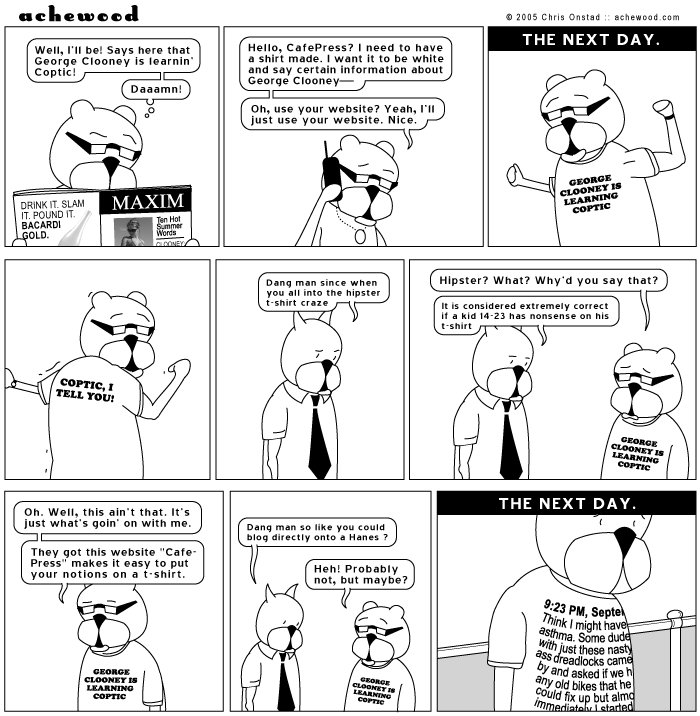 achewood September 12, 2005