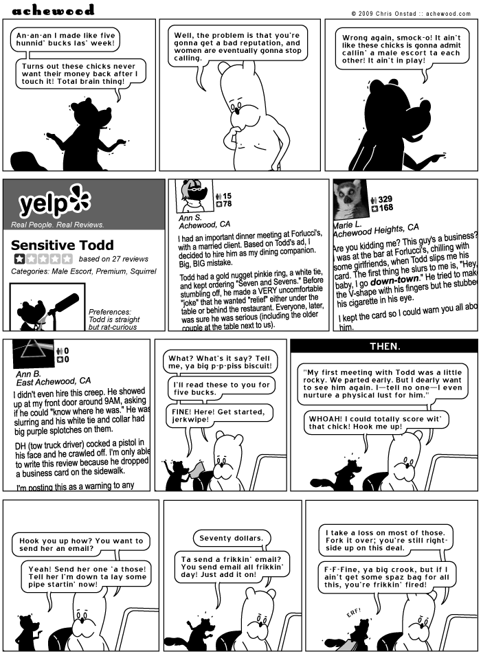 achewood October 5, 2009