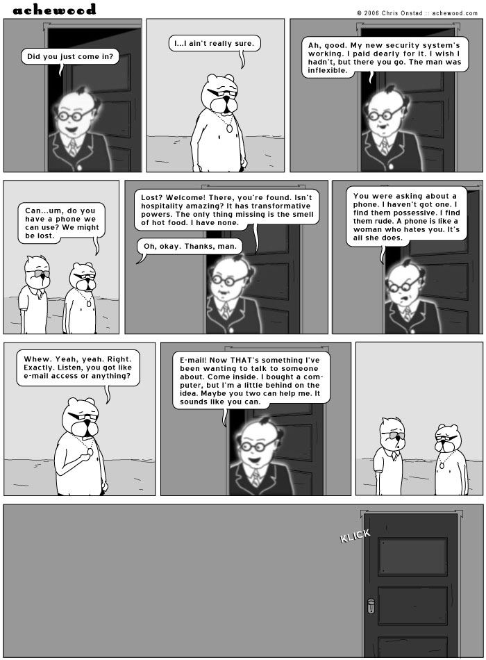 achewood October 6, 2006