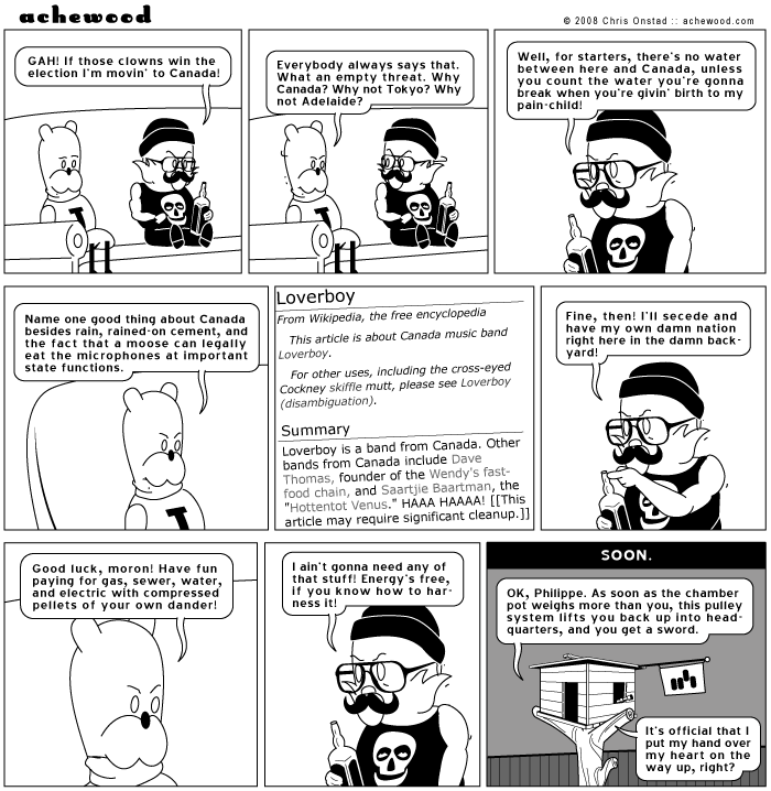 achewood October 8, 2008