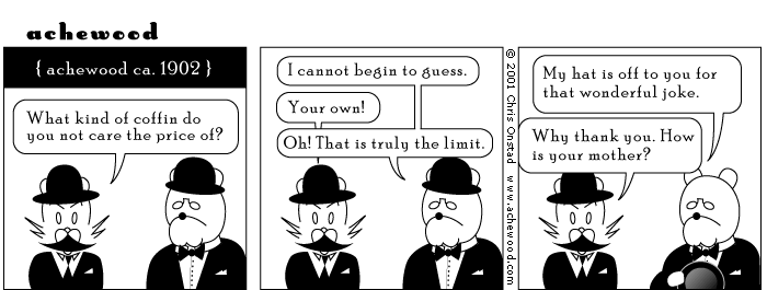achewood October 9, 2001