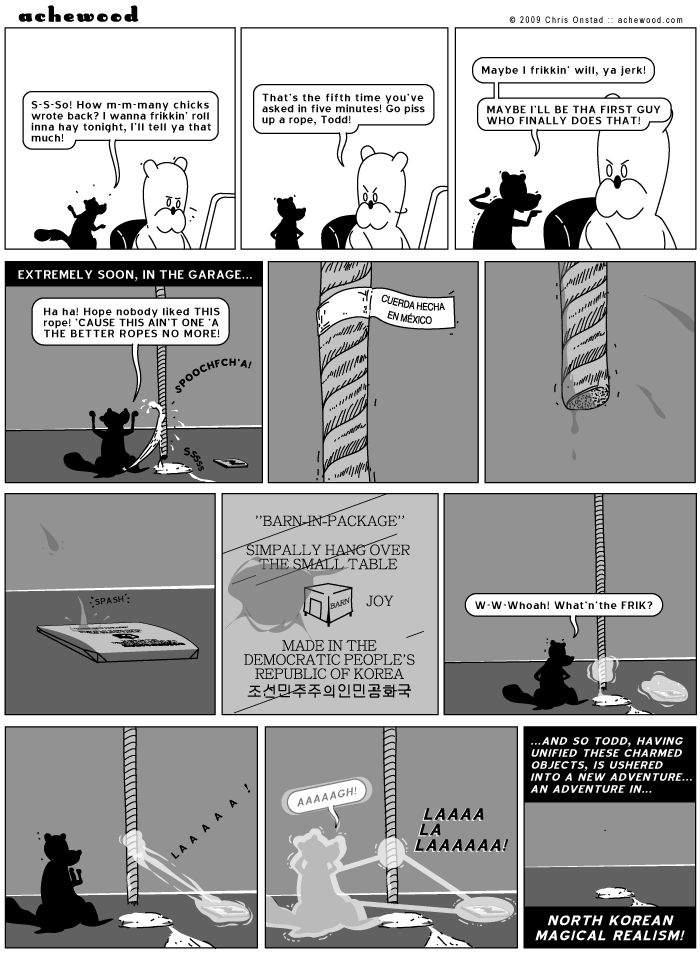 achewood October 14, 2009