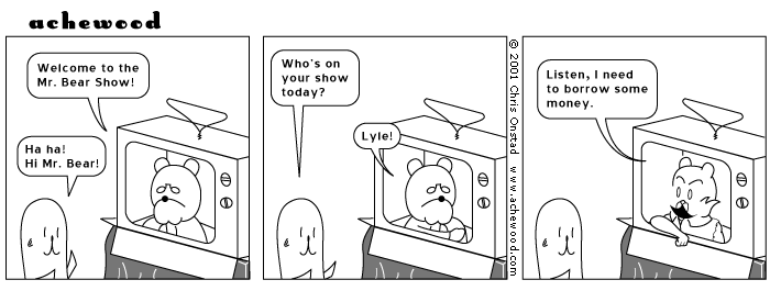 achewood October 18, 2001
