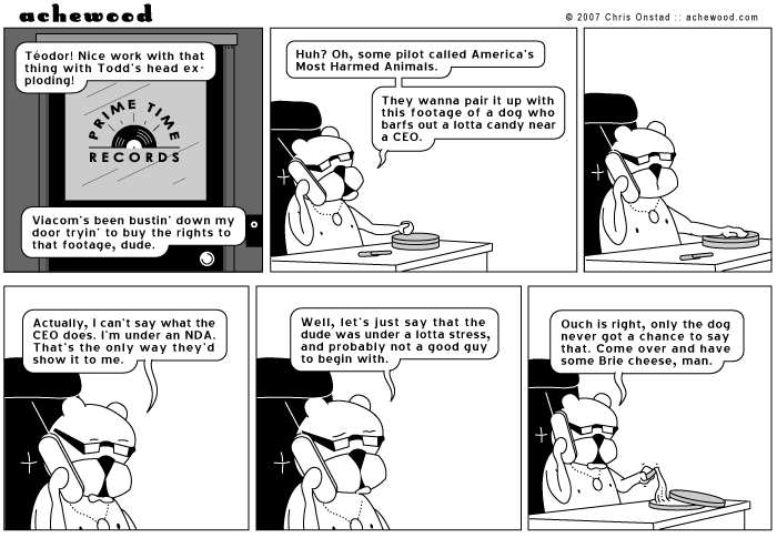achewood October 19, 2007