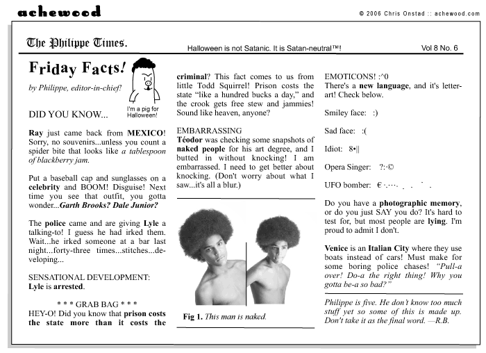 achewood October 27, 2006