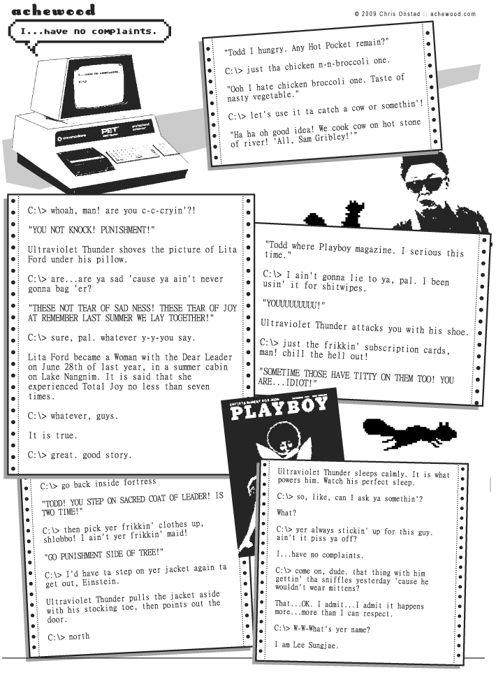 achewood October 30, 2009