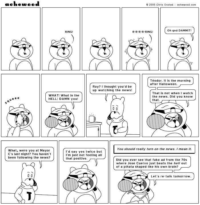 achewood November 1, 2005