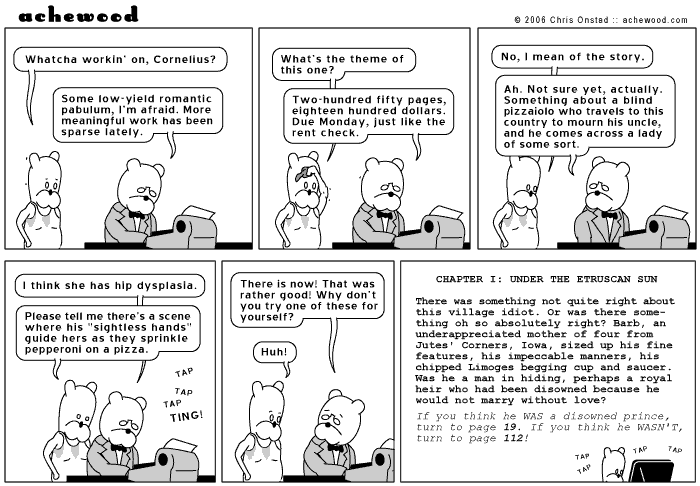 achewood November 3, 2006