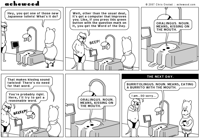 achewood November 5, 2007