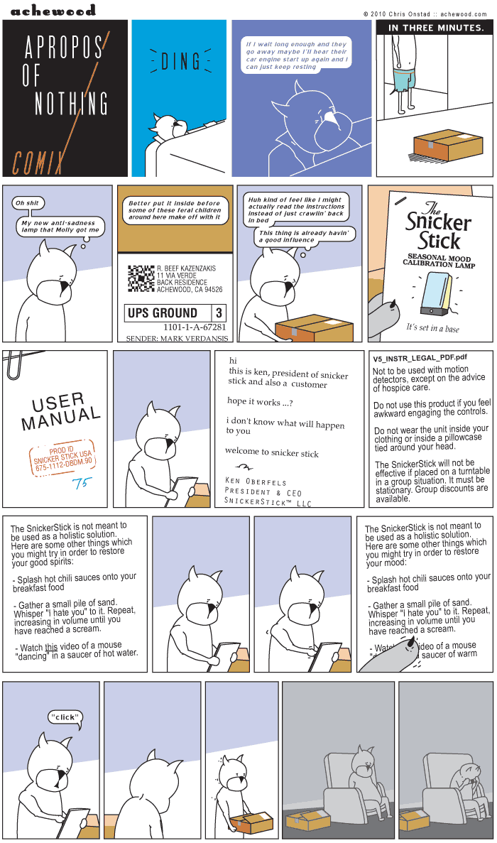 achewood November 5, 2010