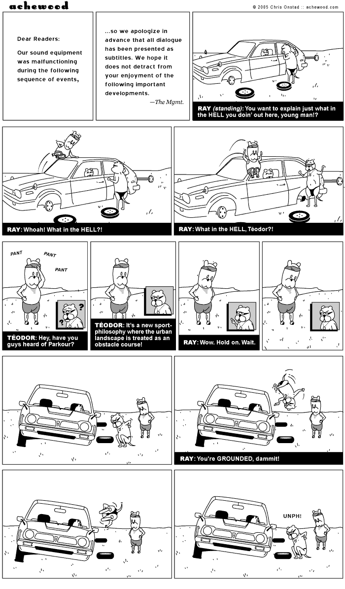 achewood November 7, 2005
