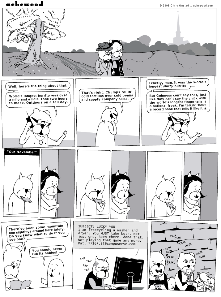 achewood November 11, 2008