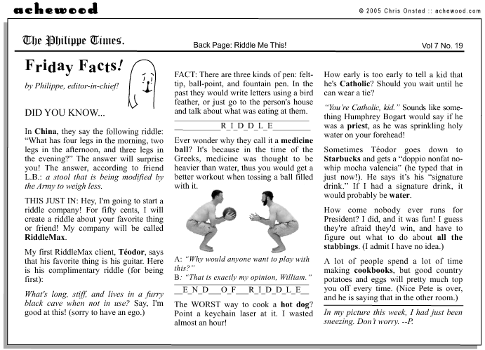 achewood November 18, 2005