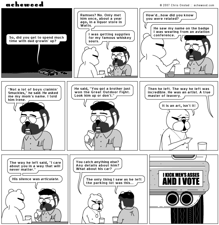 achewood November 19, 2007