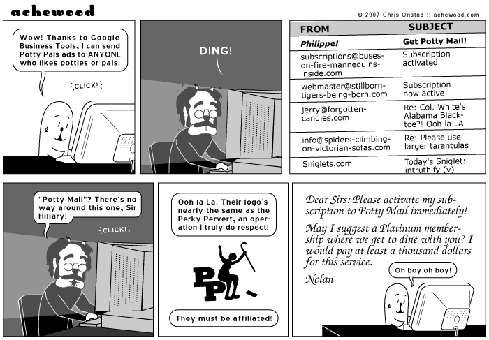 achewood December 6, 2007