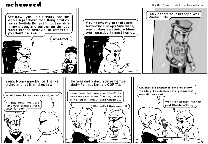 achewood December 14, 2006